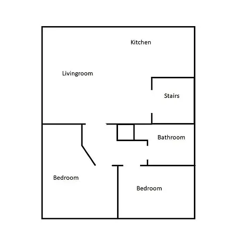 Apartamento 2-roms Med Spektakulaer Utsikt Og Privat Hage *