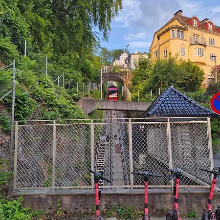 2-roms Med Spektakulaer Utsikt Og Privat Hage Appartement Bergen