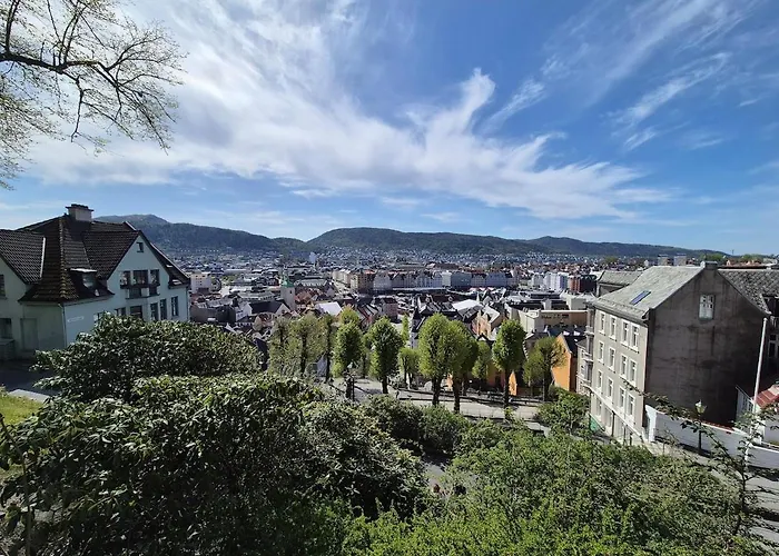 公寓 2-roms Med Spektakulaer Utsikt Og Privat Hage