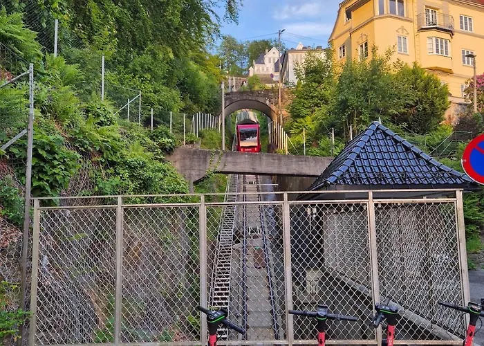 2-roms Med Spektakulaer Utsikt Og Privat Hage דירה ברגן